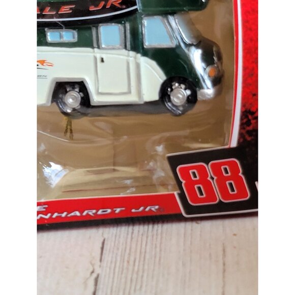 Trevco Dale Earnhardt Jr Nation van camper 88 green ornament Xmas vintage - Picture 4 of 7